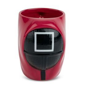 Squid Game Square Red Guard Mug, 18 oz