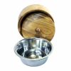 WILLART Teak Wood Hot Pot Tortilla Chapati Casserole Box