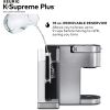 Keurig K-Supreme Plus Stainless Steel Single Serve K-Cup Pod Coffee Maker + 18 K-Cup Pods