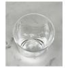 Oval Halo Acrylic Glasses Drinking Set of 4 DOF (12oz), Plastic Drinking Glasses, BPA Free Cocktail Glasses, Drinkware Set, Plastic Water Tumblers