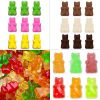 Gummy Bear Mold Candy & Ice Cube Tray Chocolate Maker 3 Silicone Molds Craft Kit