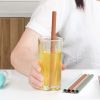 Eco Safe 8 In 1 Silicon Reusable Straws For HOT/COLD Drinks