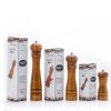 Wooden Grinder Pepper Mill Manual Pepper Ceramic Core Pepper Sea Salt Seasoning Bottle Base Set Kitchen Tools