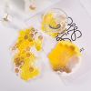 1pc/5pcs Crystal Drip Rubber Bee Coaster Honeycomb Honeycomb Coaster Setting Table Spacer Silicone Mold